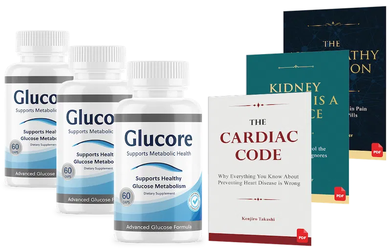 GluCore Supplement Bottle